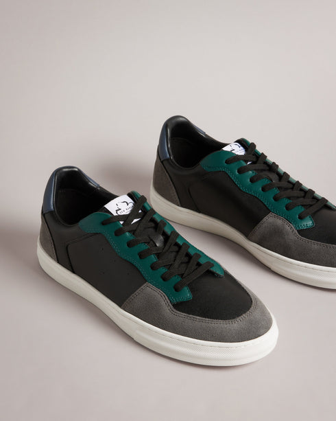 BRENT-Sneakers-Bring the classics into the modern-day with BRENT. A retro-style trainer, these will pair easily with any outfit. So, whether you're heading into work and want a smart-casual vibe, or you're spending the day out with mates, these can be worn just as easily with trousers as they can jeans.The upper of this product is made with 60% recycled leather. Using recycled leather helps divert leather cut off waste from ending in landfills. Leather Cupsole sneaker Retro style Lace-up Ted Baker magnolia