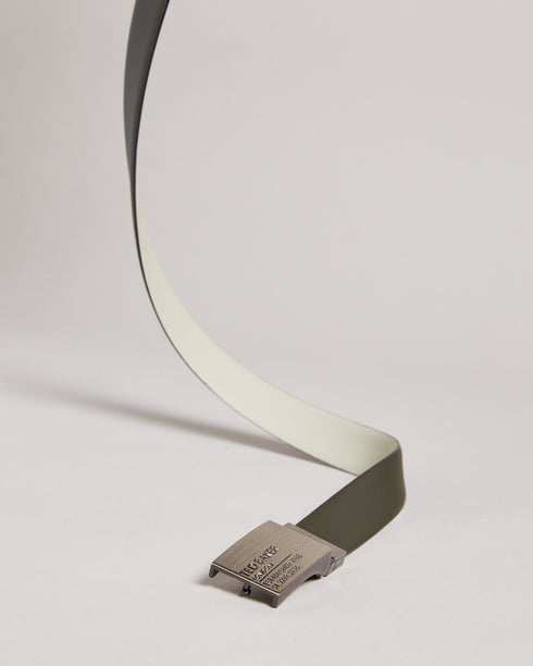 <P>Reversible Plate Leather Belt</P>