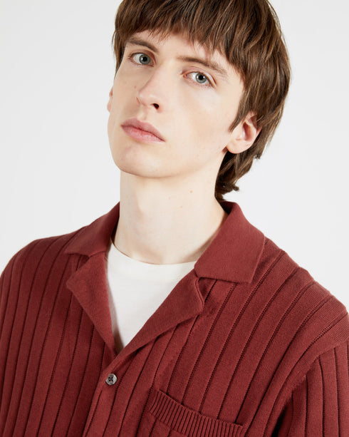 <P>Ss Mib Knitted Shirt</P>