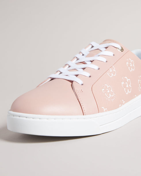 <P>Magnolia Flower Cupsole Trainer</P>