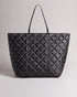<P>Quilted Studded Tote</P>