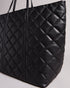 <P>Quilted Studded Tote</P>