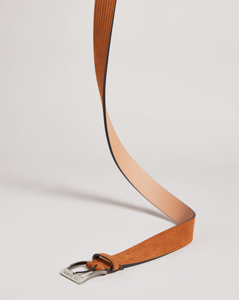<P>Corduroy Suede Belt</P>