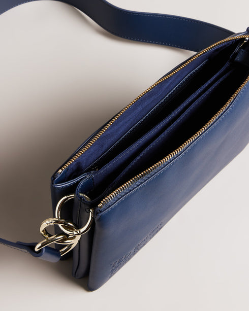 DARCEYY-Bags-Keep Your Hands Free But Still Make A Statement With This Sleek Cross Body Bag. The Smooth Leather And Logo Detail Shows You Have Taste Whilst The Removable Fabric Strap Makes It Perfect For Day Or Night.by Purchasing This Product You Are Supporting Responsible Leather Manufacturing Through The Leather Working Group. Cross body bag Zip closure Removable strap Ted Baker branded- Ted Baker Romania