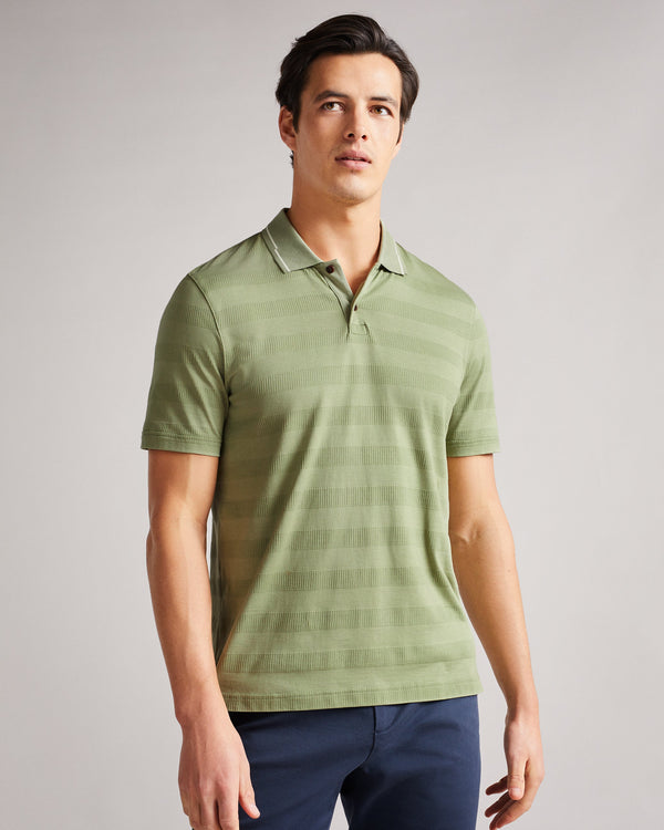<P><Span Style="Text-Decoration: Underline;">Ss Textured Stripe Polo</Span></P>
<P>Discover Classics, With That Little Som...