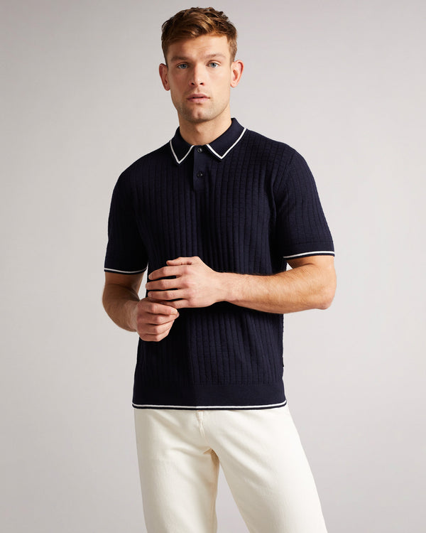 <P><Span Style="Text-Decoration: Underline;">Knitted Stitch Polo Shirt</Span></P>
<P>Pitfeld Is A Polo Shirt Reinvented. K...