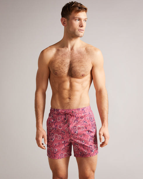 <P>Paisley Printed Swimshort</P>