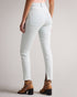 <P>Mid Rise Slim Leg With Ankle Cuff Slit</P>