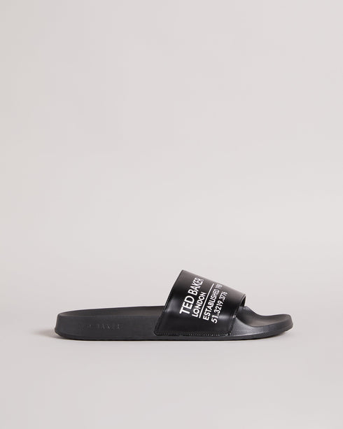 AZIELL-Sandals-Always be ready to hit the pool with AZIELL in your collection. In a classic slider style with Ted Baker branding across the top panel, these are a simple but stylish way to finish off your summer outfits. Sliders Ted Baker branded panel Open toe Slip on PU- Ted Baker Romania