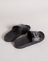 AZIELL-Sandals-Always be ready to hit the pool with AZIELL in your collection. In a classic slider style with Ted Baker branding across the top panel, these are a simple but stylish way to finish off your summer outfits. Sliders Ted Baker branded panel Open toe Slip on PU- Ted Baker Romania