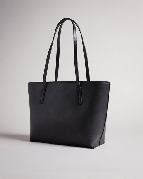 <P>Flower Eyelet Small Shopper</P>