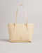 <P>Flower Eyelet Small Shopper</P>