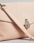 <P>Suede Padlock Shoulder Bag</P>