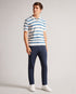 CROMER-Knitwear-Score some style points with CROMER in your collection. This easy-going polo features short sleeves, a classic collar and painted stripes. From a morning walk to an evening at the pub, this vibrant tee is just right.By choosing Ted Baker cotton products, you're supporting our investment in the Better Cotton Initiative's mission. This product is sourced via a system of mass balance and therefore may not contain Better Cotton. Polo shirt Knitted 100% cotton Short sleeved Classic collar Painted