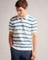 CROMER-Knitwear-Score some style points with CROMER in your collection. This easy-going polo features short sleeves, a classic collar and painted stripes. From a morning walk to an evening at the pub, this vibrant tee is just right.By choosing Ted Baker cotton products, you're supporting our investment in the Better Cotton Initiative's mission. This product is sourced via a system of mass balance and therefore may not contain Better Cotton. Polo shirt Knitted 100% cotton Short sleeved Classic collar Painted