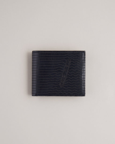 <P>Laser Etched Bifold Wallet</P>