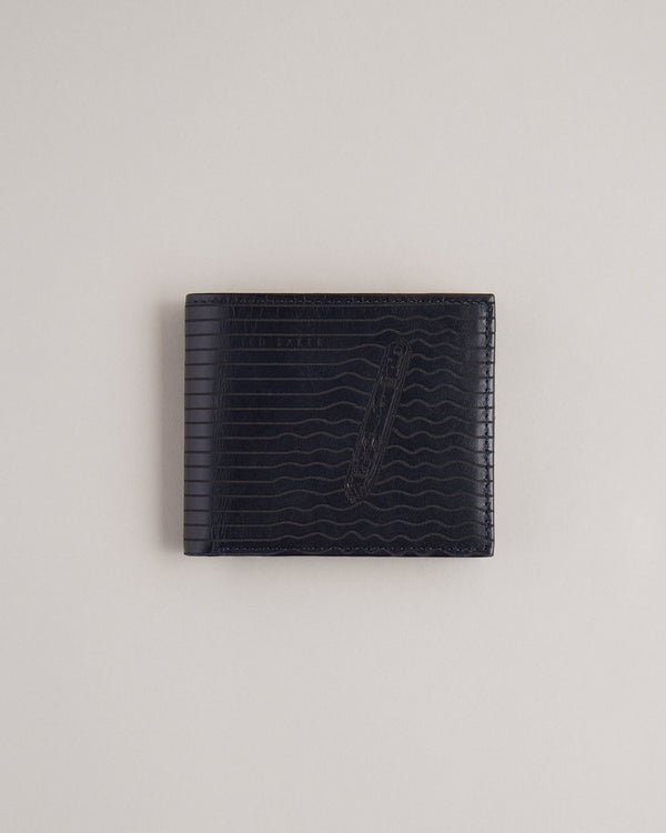 <P>Laser Etched Bifold Wallet</P>