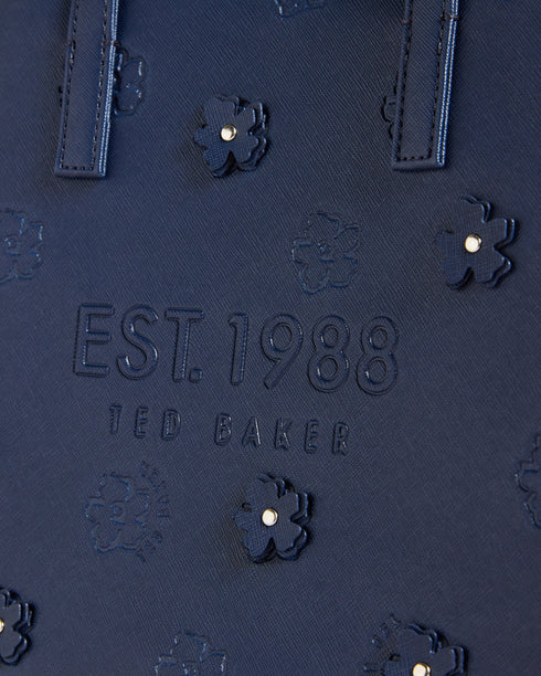 <P>Applique Debossed Floral Small Icon</P>