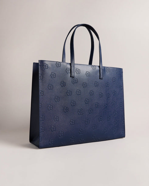 <P>Applique Debossed Floral Ew Icon</P>