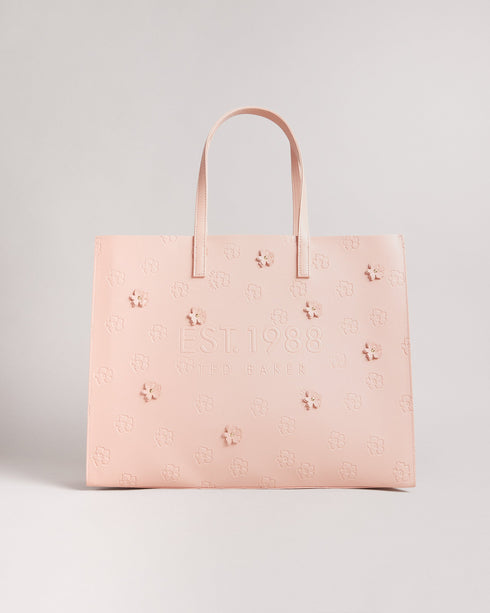 <P>Applique Debossed Floral Ew Icon</P>