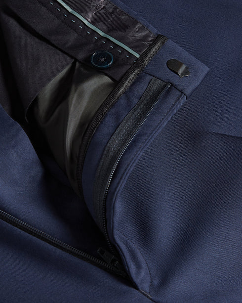 <P>Slim Navy Twill Suit Trouser</P>