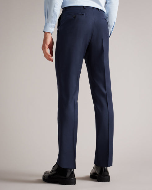 <P>Slim Navy Twill Suit Trouser</P>