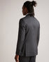 <P>Slim Charcoal Twill Suit Jacket</P>