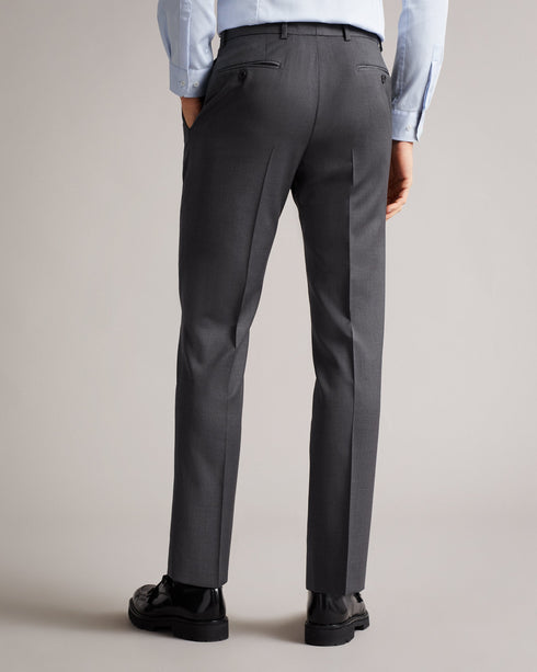 <P>Slim Charcoal Twill Suit Trouser</P>