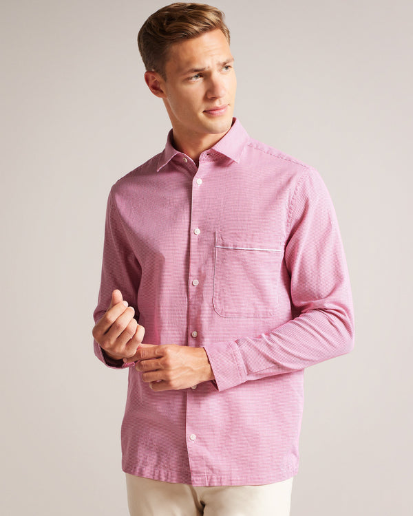 <P>Ls Semi-Plain Texture Shirt</P>