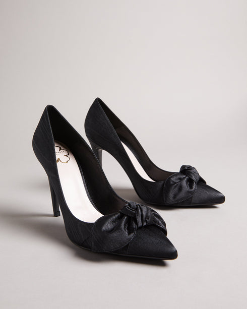 <P><Span Style="Text-Decoration: Underline;">Moire Satin Bow 100Mm Court Shoe</Span></P>
<Div Class="Finer-Details-Accordi...