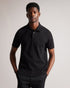 BUTE-Tops-Enjoy Laidback Evenings And Sporting Events In Bute Our Textured Polo Shirt. This Classic Style Can Be Dressed Up Or Down For Whatever You Have In Your Calendar?'minimalist Design Maximum Style.the Fabric Of This Product Contains 98% Organic Cotton. Organic Cotton Has A Proven Lower Environmental Impact Than Conventional Cotton As It Reduces Water Usage Greenhouse Gas Emissions And Eliminates The Use Of Harmful Chemicals In The Farming Process. Ted Baker menswear collection Polo shirt Regular fit