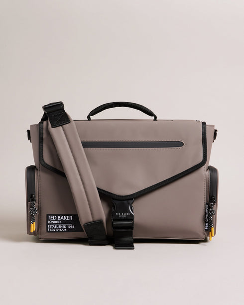 <P>Rubberised Satchel</P>