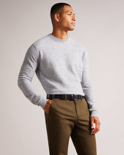 <P>Embossed Leather Belt</P>