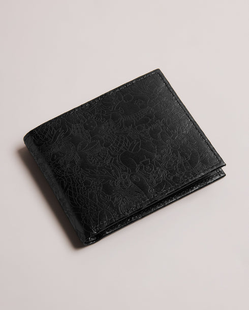 <P>Laser Etched Bifold Wallet</P>