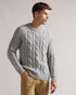 <P>Ls Cable Knit Crew Neck</P>