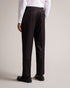 YTHAN-Trousers-It's all in the details: Suit trousers Wool blend Diamond check pattern Cotton lining Button fastening Side adjusters Pockets Tobias is 6'1" / 1.86m and wears Black in 32 R- Ted Baker Romania