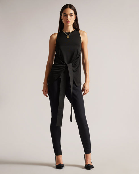 EVEAH-Tops-Sleeveless Top with Tie Detail- Ted Baker Romania