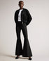 ZARIYA-Jackets-Velvet Burnout Floral Cropped Bomber- Ted Baker Romania