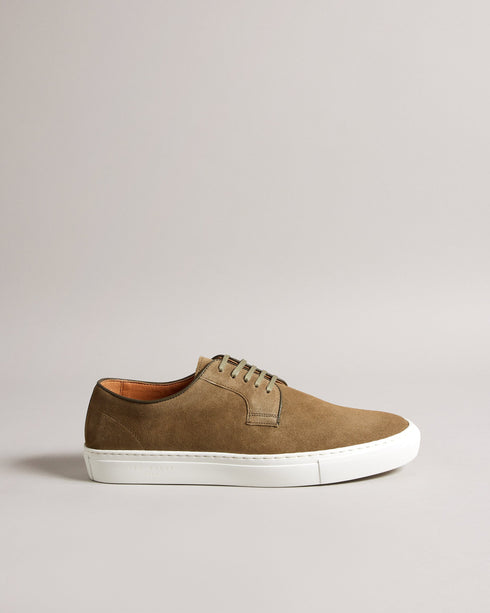 KANTENS-Shoes-Get a style boost that's as fresh and modern as ever with our KANTENS hybrid trainers. With their low profile style, rubber soles, and cool suede leather uppers, these shoes work well for both casual and formal occasions.By purchasing this product, you are supporting responsible leather manufacturing through the Leather Working Group. Hybrid shoes Suede leather Low top Lace up Rubber sole Comes in Ted Baker branded packaging- Ted Baker Romania