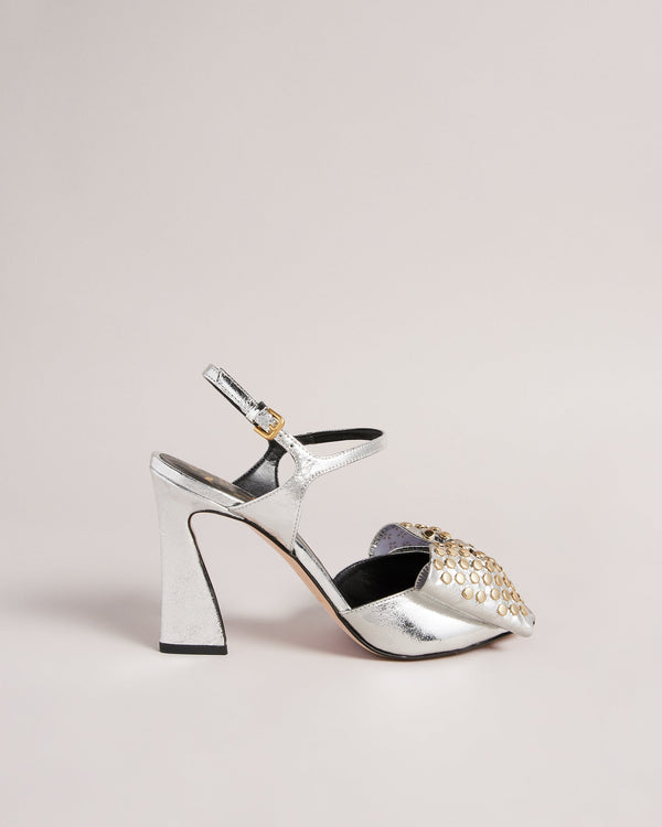 <P>Studded Bow Sandal</P>