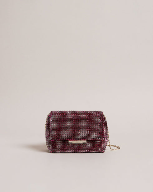 <P>Crystal Mini Cross Body Bag</P>