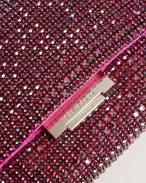 <P>Crystal Mini Cross Body Bag</P>