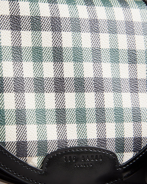 CHECKSI-Bags-Check Saddle Bag- Ted Baker Romania