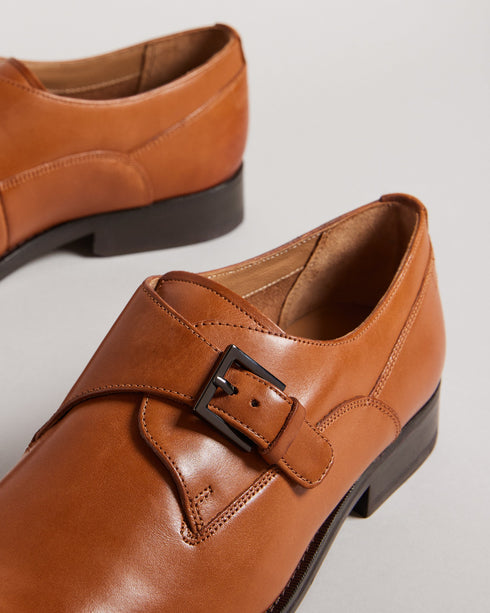 <P>Formal Leather Single Monk Shoe</P>