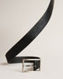 <P>Pony Embossed Leather Belt</P>