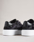 <P>Floral Platform Velvet Sneaker</P>