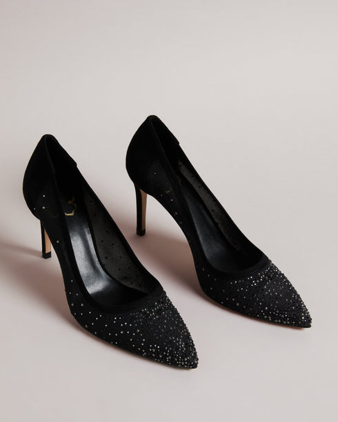<P>105Mm Diamante Court Shoe</P>