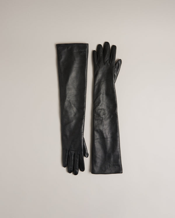 <P>Long Leather Gloves</P>