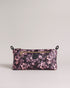 <P>Glitched Floral Large Nylon Washbag</P>