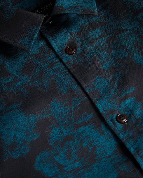 <P>Ss Tapestry Floral Print Shirt</P>